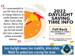 As daylight saving time ends this Sunday, it's time to fall back - day light saving usa