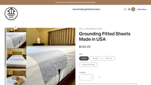 Grounding Fitted Sheets Made in USA - wellgroundedhome.com - sheets made in usa