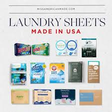 Laundry Detergent Made in the USA (5 Brands to Look At) - laundry sheets made in usa