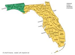 Florida (FL) time zone - WhichTimezone - part of florida in usa