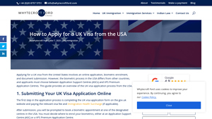 How to Apply for a UK Visa from the USA - Whytecroft Ford - vfs services usa inc