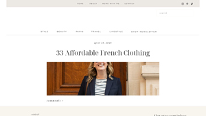 33 Affordable French Clothing Brands - wit & whimsy - affordable clothing brands made in usa