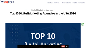 Top 10 Digital Marketing Agencies in the USA 2024 - Woosper - digital marketing agency in usa