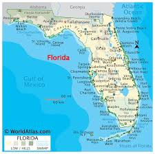 Florida Maps & Facts - World Atlas - part of florida in usa