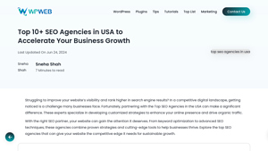 Top 10+ SEO Agencies in the USA to Boost Your Online Presence - seo agency usa