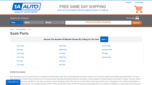 Saab Parts Online - Saab Aftermarket & OEM Replacement Auto Parts - saab parts usa
