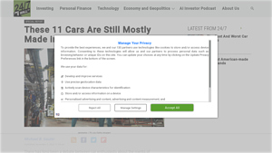 These 11 Cars Are Still Mostly Made in America - 24/7 Wall St. - car brands made in usa