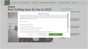 Best Selling Cars So Far in 2025 - 24/7 Wall St. - best selling vehicles in usa