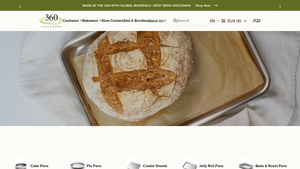 Stainless Steel Bakeware - 360 Cookware - stainless steel bakeware made in usa