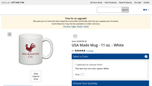 USA Made Mug - 11 oz. - White 108796-W : 4imprint.com - made in usa coffee mug