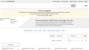 Custom Flash Drives | USB & Thumb Drives - 4Imprint - custom usb usa