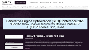 Top 50 Freight & Trucking firms in the United States (2025) - 50Pros - largest trucking companies in usa