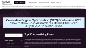 Top 50 Advertising firms in the United States (2025) - 50Pros - best advertising agencies in usa