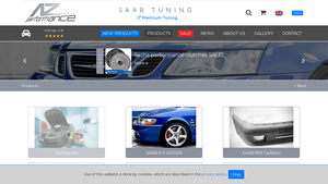A-Zperformance | SAAB Tuning | SAAB Performance | SAAB Motorsport I ... - saab parts usa