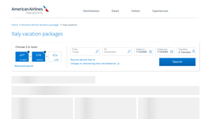 Italy Vacation Packages - American Airlines Vacations - italy travel packages from usa