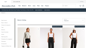 Women's Clothing & Women's Accessories | Abercrombie & Fitch - usa clothes
