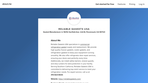 Reliable Gaskets USA - Commercial Refrigeration Gaskets