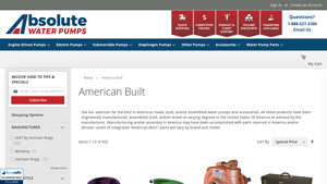 American Built Water Pumps - Water Pumps Made in the USA - pumps in usa