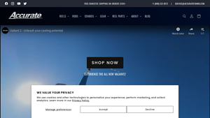 Accurate Fishing: Best Saltwater Fishing Reels, Rods & Fishing Gear - reels made in usa