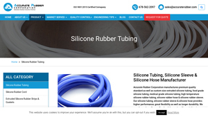Silicone Rubber Tubing - medical grade tubing 3/8 od made in the usa