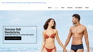 Swimwear Bulk Manufacturing - Custom Design - Low MOQ - swimsuit manufacturers usa