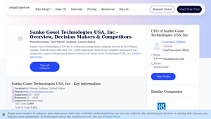 Sanko Gosei Technologies USA, Inc - Adapt.io - sanko gosei technologies usa inc