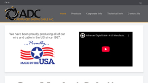 Advanced Digital Cable Inc.: Home - wire manufacturers usa