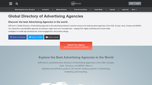 Global Directory of Advertising Agencies - AdForum - best advertising agencies in usa