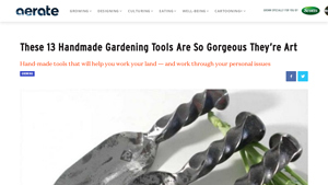 These 13 Handmade Gardening Tools Are So Gorgeous They're Art - usa made gardening tools