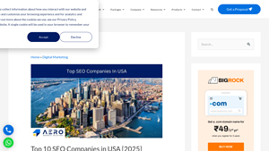 Top 10 SEO Companies In USA [2025] | Aero Business Solutions - best seo company in usa