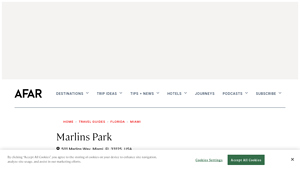 Review of Marlins Park | Miami, Florida, North America - AFAR - 501 marlins way miami fl 33125 usa