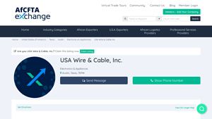 USA Wire & Cable, Inc. - Electronics & Appliances - usa wire and cable austin tx