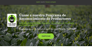 Fair Trade USA - Producer Recognition Program - fair trade usa