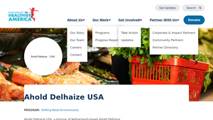 Ahold Delhaize USA - Partnership For A Healthier America - ahold usa companies