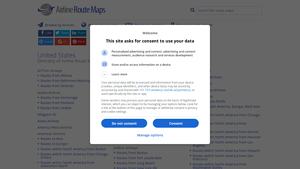 Airlines of United States - Airline Route Maps - airline companies usa