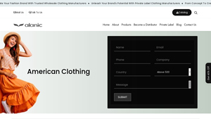 Wholesale Clothing Manufacturers USA: American Clothing Vendor - made in usa clothing wholesale