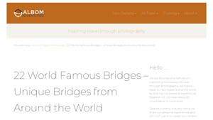 22 World Famous Bridges - Unique Bridges from Around the World - famous bridges in usa