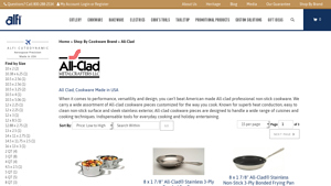All Clad | Cookware Made in USA - Alfi International - cookware made usa