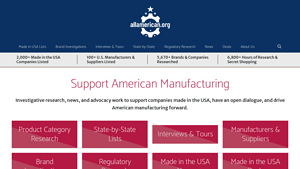 AllAmerican.org: Made in USA Research & Inspiring Stories. - made in usa products website