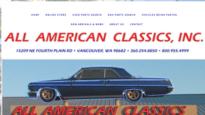 Classic Car Parts Used & NOS | Project Cars | All American Classics - classic auto usa