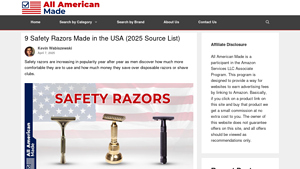 9 Safety Razors Made in the USA (2025 Source List) - usa made blades