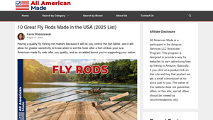 10 Great Fly Rods Made in the USA (2025 List) - All American Made - fishing rods made in usa