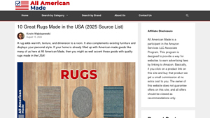 10 Great Rugs Made in USA (2025 List) - All American Made - braided rugs made in usa