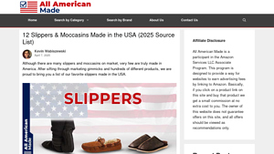 12 Slippers & Moccasins Made in the USA (2025 Source List) - usa made slippers