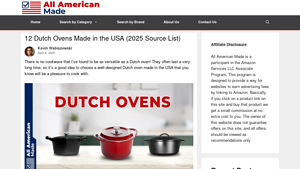 12 Dutch Ovens Made in the USA (2025 Source List) - All American Made - cast iron made in usa