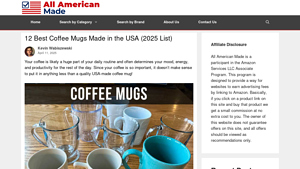12 Best Coffee Mugs Made in the USA (2025 List) - coffee cups made in usa
