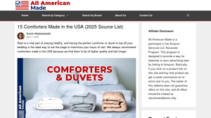 15 Comforters Made in the USA (2025 Source List) - quilts made in usa