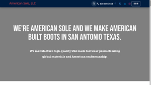 American Sole, LLC: Home - shoe manufacturers in usa