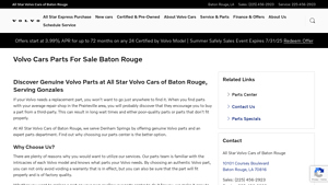 All Star Volvo Cars of Baton Rouge Auto Parts| - allstar auto parts usa