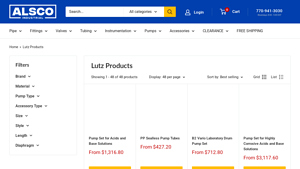 Lutz Products - Pumps and Accessories